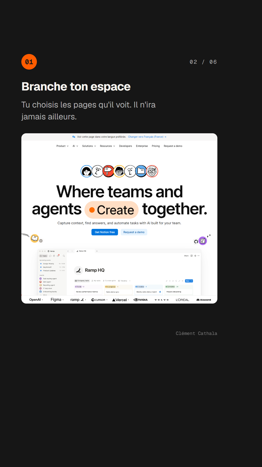 Étape 1 : connecter Notion à Claude via les connecteurs