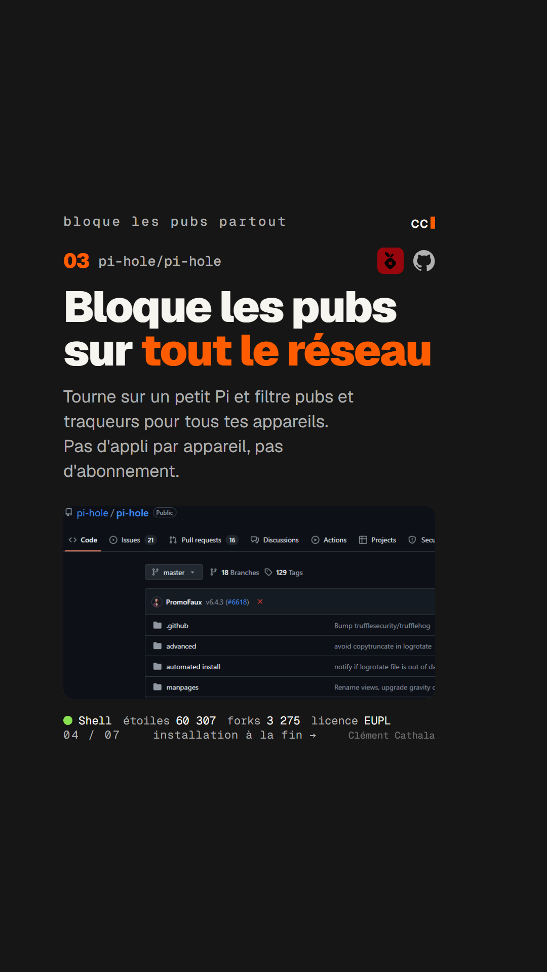 Pi-hole, bloqueur de pubs et de traqueurs pour tout le réseau, sur un petit Raspberry Pi