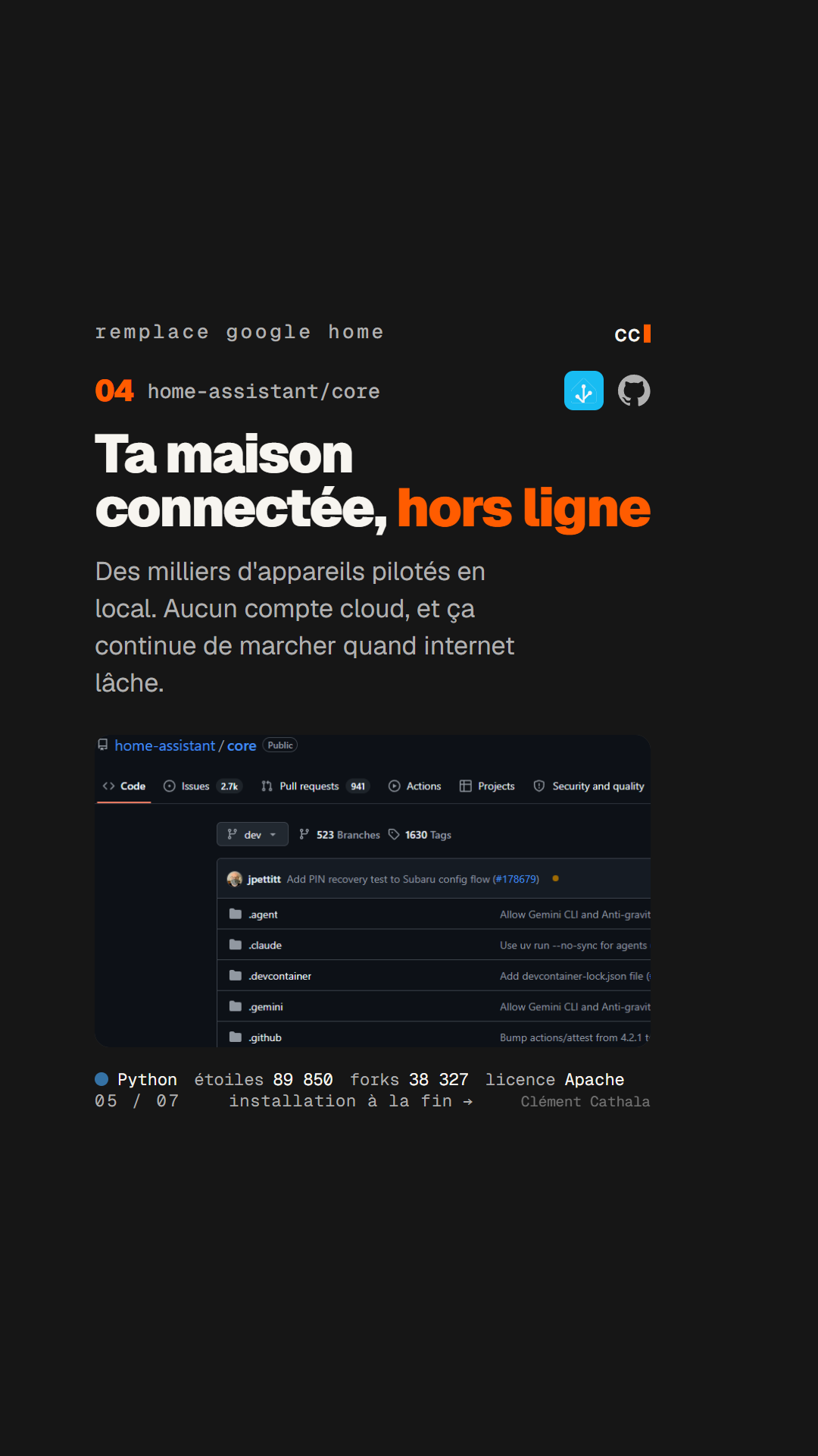 Home Assistant, pilotage de la maison connectée en local, pour remplacer Google Home